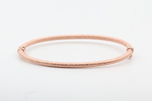 Rose Gold Sparkle Bangle