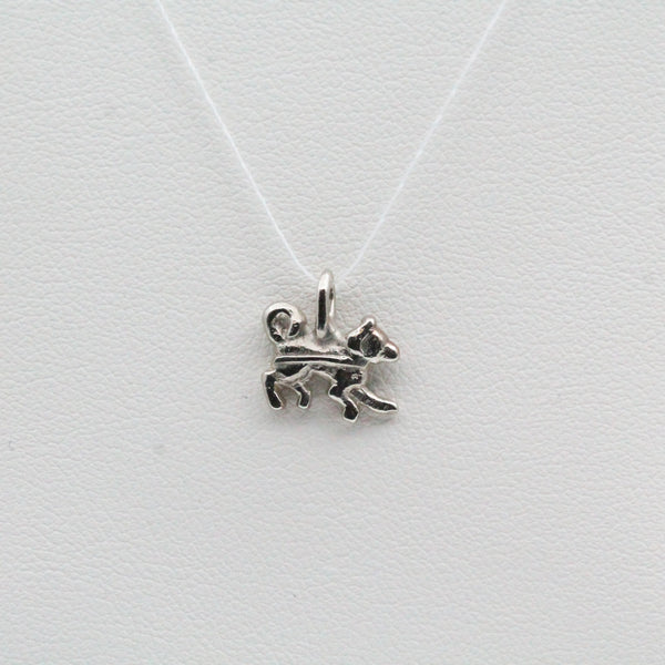 Sterling Silver Dog Pendant