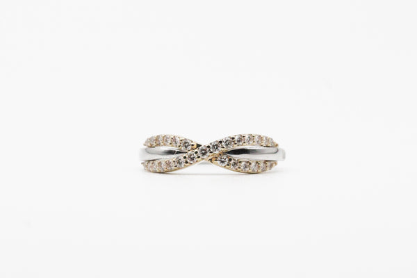 Two-Tone Diamond Ring