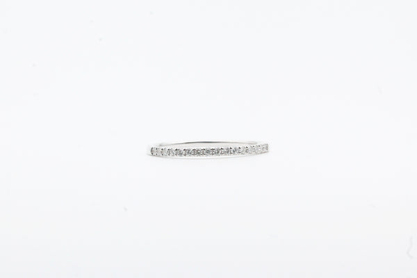 White Gold Diamond Band