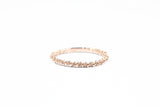 Rose Gold Double Rope Band