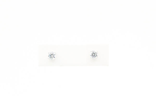 Sterling Silver Lafonn Classic Stud Earrings
