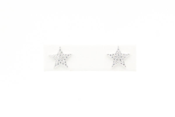 Sterling Silver Lafonn Star Earrings