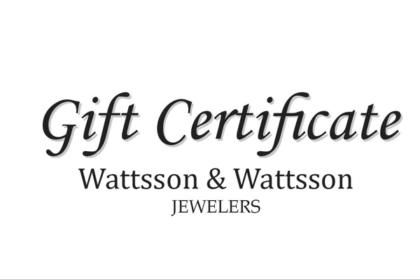 Gift Certificate