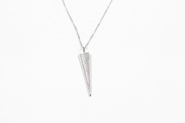 Lafonn Sterling Silver Triangle Necklace