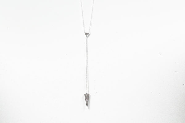 Lafonn Sterling Silver Arrow Dangle Necklace