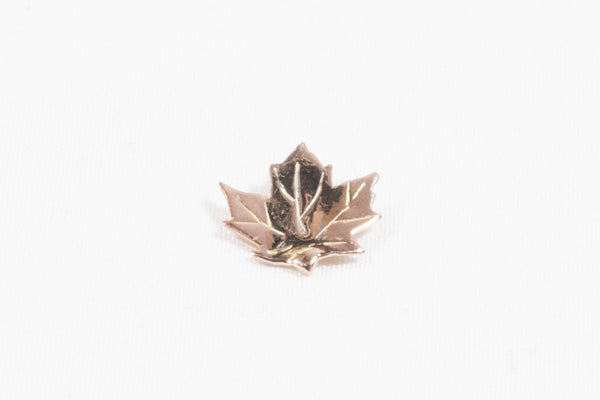 Rose Gold Maple Leaf Pendant