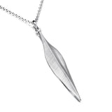 Sterling Silver Leaf Necklace