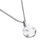 Sterling Silver Freeform Pendant with Chain