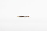 Yellow Gold Baguette and Round Diamond Ring