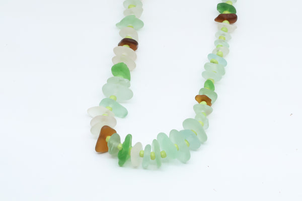 Marquette Beach Glass Necklace