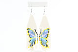 Butterfly Beaded Earrings