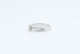 White Gold Split Shank Diamond Engagement Ring