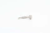White Gold Vintage Inspired Diamond Ring