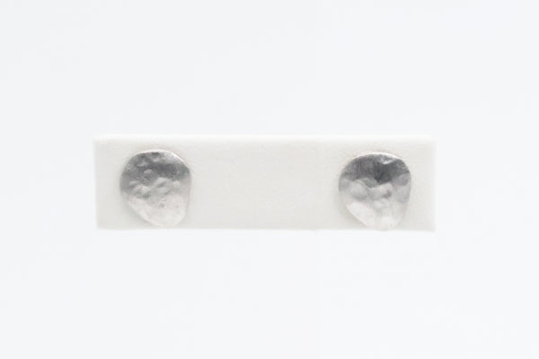 Sterling Silver Hammered Earrings