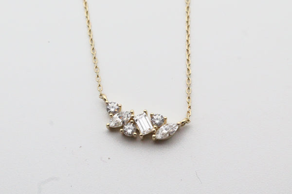 Lafonn Prismatic Sterling Silver with Gold Plating Necklace