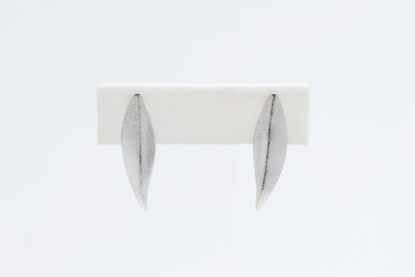 Sterling Silver Leaf Earrings