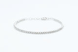 Sterling Silver Bead Bracelet