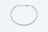 Sterling Silver Bead Bracelet