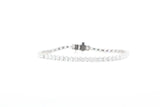 White Gold Lab Grown Diamond Tennis Bracelet