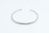 Sterling Silver Tree Bark Bracelet