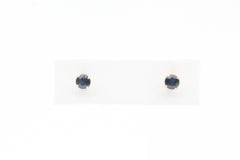 Yellow Gold Sapphire Earrings