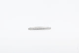 White Gold Diamond Band