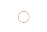 Rose Gold Double Rope Band