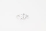 Sterling Silver Lafonn Two Stone Ring