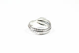 Sterling Silver Feather Wrap Ring