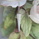 Lafonn Sterling Silver Triangle Necklace